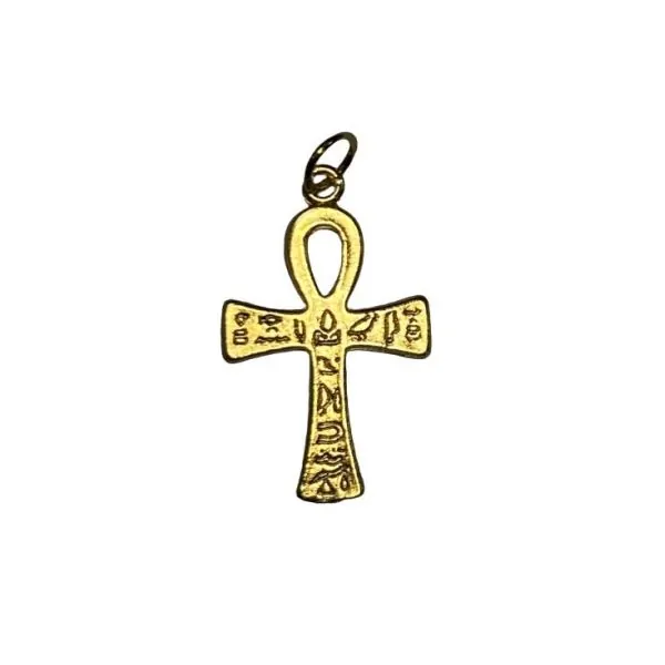 croix Ankh dorée 1 | Dans les Yeux de Gaïa
