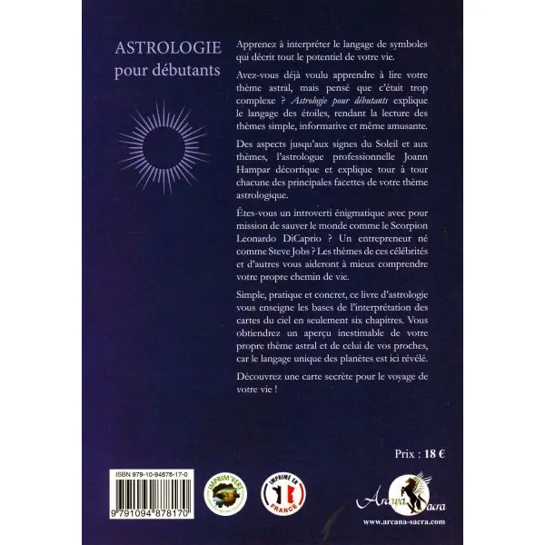 Astrologie pour débutants couverture 4| Dans les Yeux de Gaïa