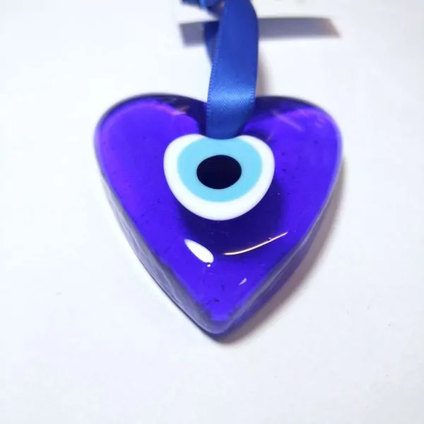 Nazar Boncuk - Oeil Bleu de Protection- Face 2 | Amulettes, talismans | Dans les yeux de Gaïa