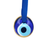 Nazar Boncuk - Oeil Bleu de Protection (Rond Doré). Face 1 | Amulettes, talismans | Dans les yeux de Gaïa