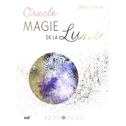 Oracle Magie de la Lune - Couverture | Cartomancie Thème Lune | Dans les yeux de Gaïa