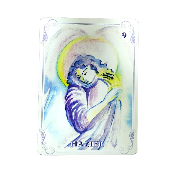 L'oracle les Cartes des Anges de Haziel carte 4 | Dans les Yeux de Gaia