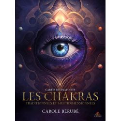 Cartes divinatoires - Les chakras - couverture | Dans les Yeux de Gaïa