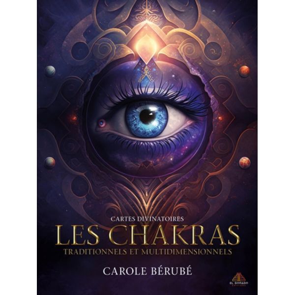 Cartes divinatoires - Les chakras - couverture | Dans les Yeux de Gaïa