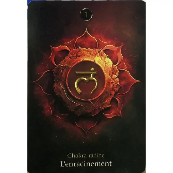 Cartes divinatoires - Les chakras 1 | Dans les Yeux de Gaïa