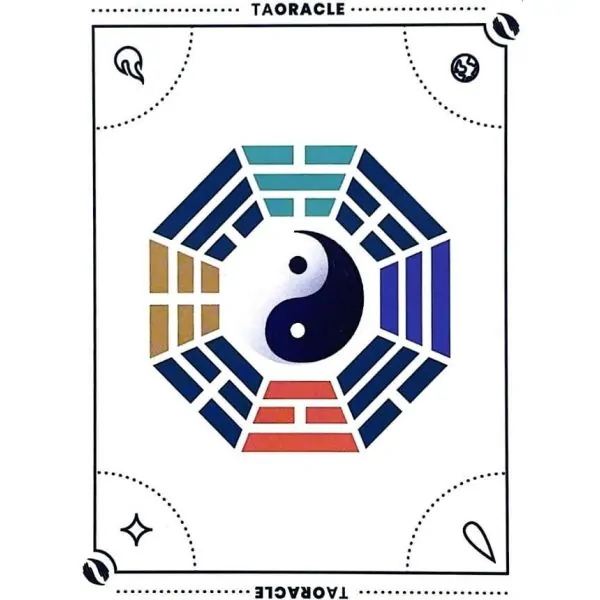 Le jeu du Tao 9 dos de carte | Dans les Yeux de Gaïa