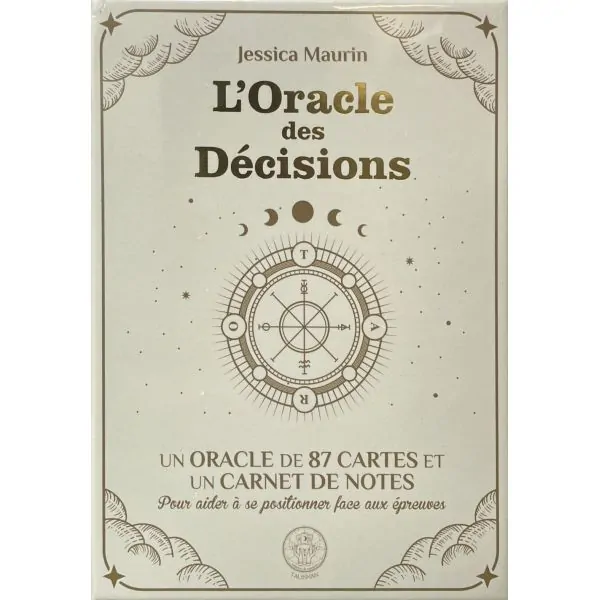 L'Oracle des décisions - couverture | Dans les Yeux de Gaïa