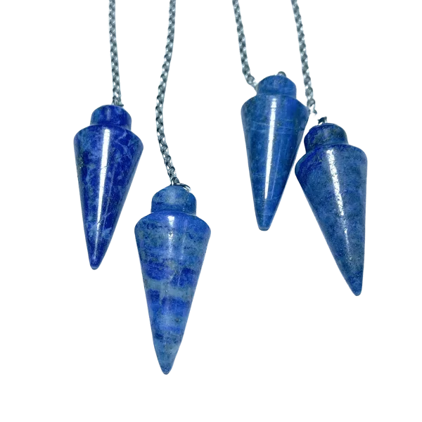Pendule cône en Lapis-Lazuli - 2 | Pendules de Radiesthésie | Dans les yeux de Gaïa