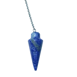 Pendule cône en Lapis-Lazuli - 1 | Pendules de Radiesthésie | Dans les yeux de Gaïa