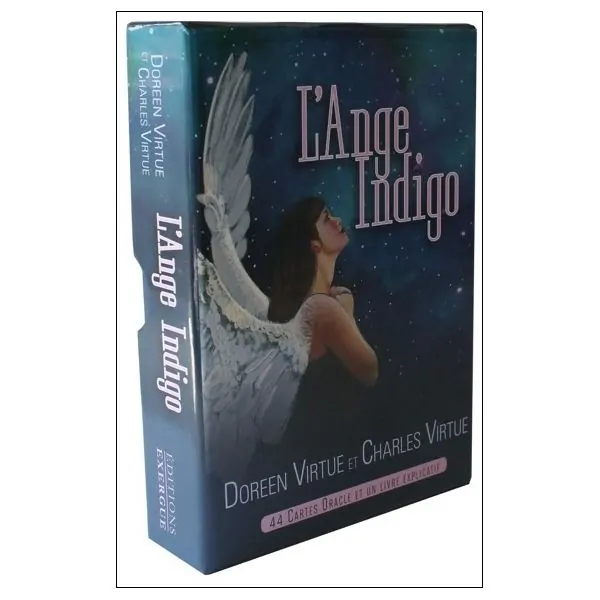 L'Ange Indigo 1 - Doreen Virtue |Dans les Yeux de Gaïa - Couverture
