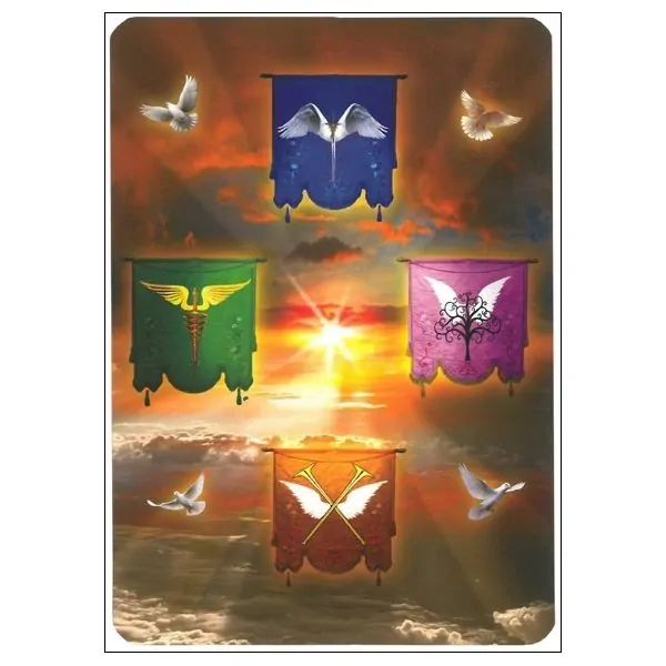 Le Tarot des Archanges 1 - Cartomancie thème anges | Dans Les Yeux de Gaïa - carte 1