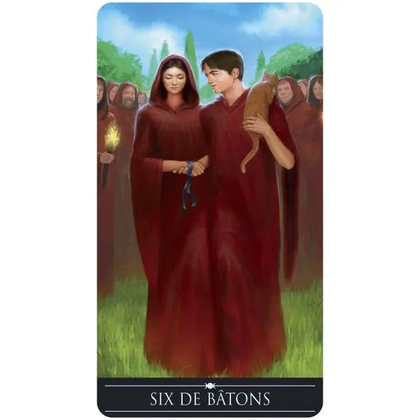Le Tarot de la Sagesse Divine | Tarots Divinatoires - Carte 5| Dans les yeux de Gaïa