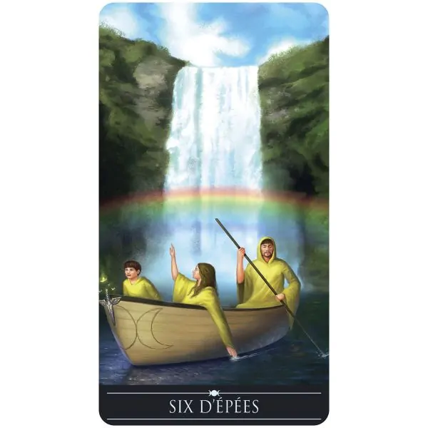 Le Tarot de la Sagesse Divine | Tarots Divinatoires - Carte 6| Dans les yeux de Gaïa