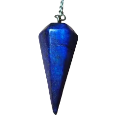 Pendule en pointe de lapis-lazuli 1 | Dans les yeux de Gaïa