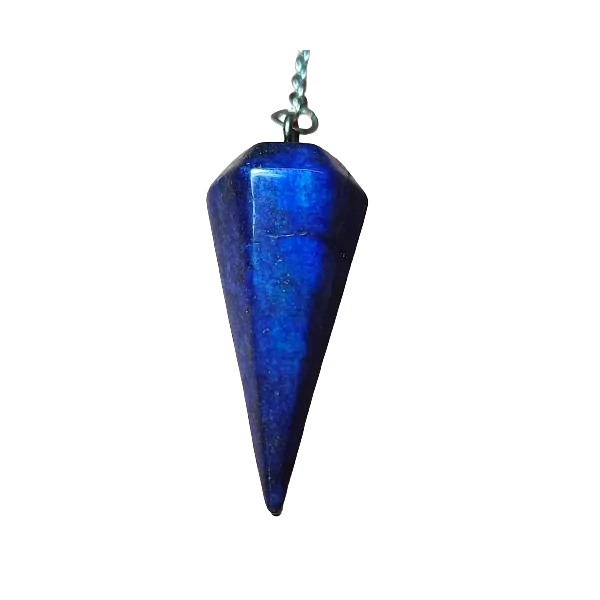 Pendule en pointe de lapis-lazuli 1 | Dans les yeux de Gaïa
