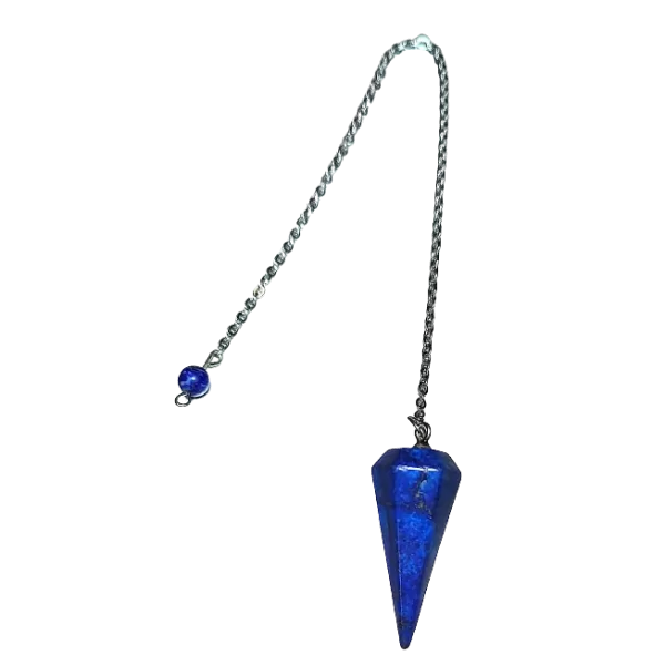 Pendule en pointe de lapis-lazuli 3 | Dans les yeux de Gaïa