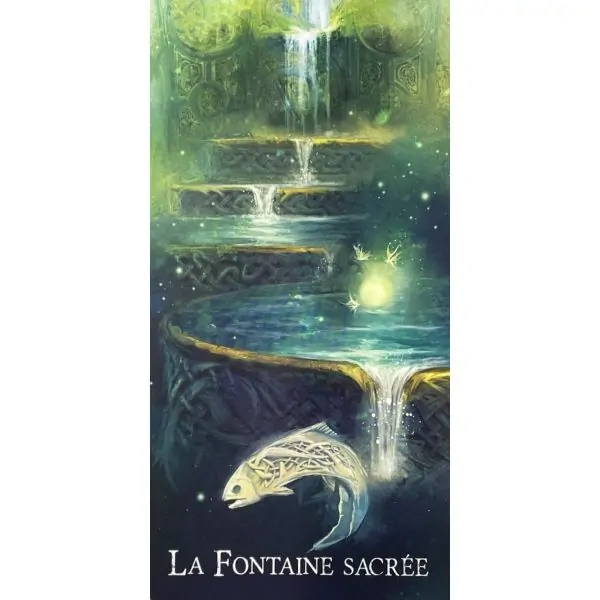 Oracle de Merlin - carte "La fontaine sacrée" | Dans les Yeux de Gaïa