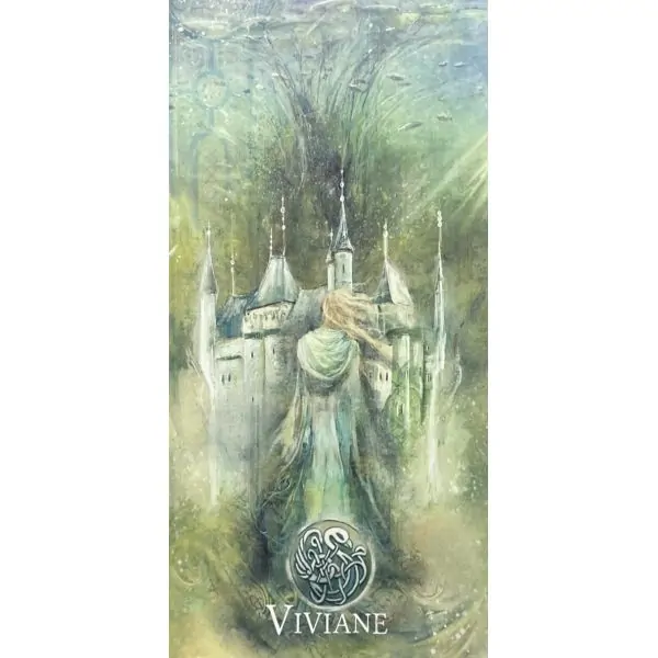 Oracle de Merlin - carte "Viviane" | Dans les Yeux de Gaïa