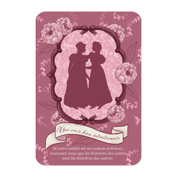 Oracle Jane Austen - carte une amie bien intentionnée | Dans les yeux de Gaïa