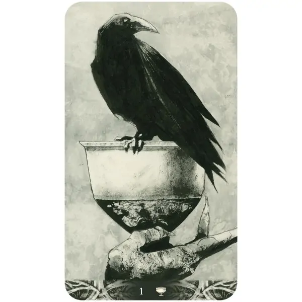 Tarot du cri des corbeaux - animal totem | Tarots divinatoires | Dans les yeux de Gaïa
