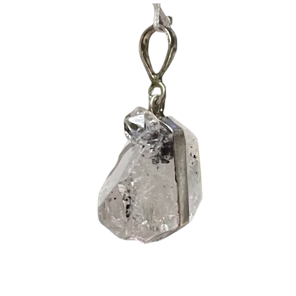 Pendentif Diamant de Herkimer DH5 - Méditation | Dans les Yeux de Gaïa