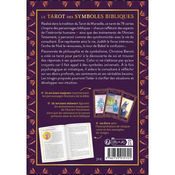 Le Tarot des symboles bibliques - tarot de Marseille | Tarots Divinatoires | Dans les yeux de Gaïa