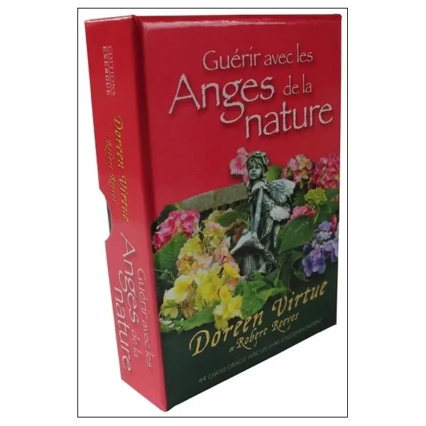 Guérir avec les Anges de la nature 1 - Cartomancie thème Anges et végétaux | Dans les Yeux de Gaïa - Couverture