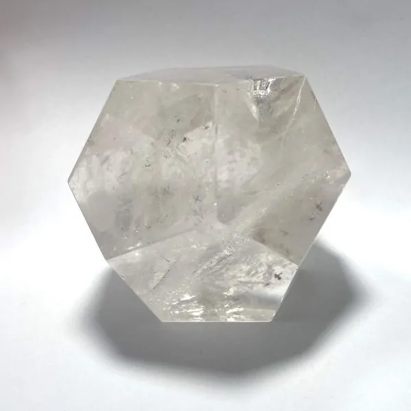 Dodécaèdre en Cristal de roche - grand modèle| Dans les Yeux de Gaïa