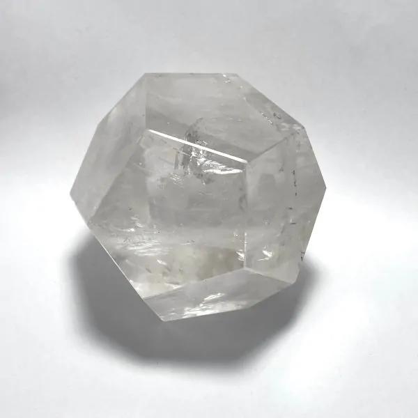Dodécaèdre en Cristal de roche - solide de platon| Dans les Yeux de Gaïa