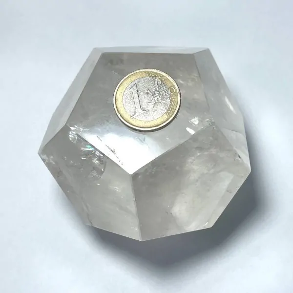 Dodécaèdre en Cristal de roche - xl| Dans les Yeux de Gaïa