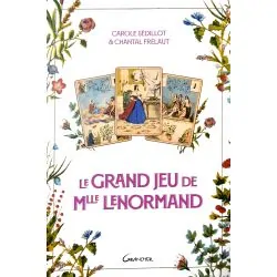 Le grand jeu de Mlle Lenormand - Carole Sedillot - Chantal Frelaut -Livre divinatoire - Cartes |Dans les Yeux de Gaïa