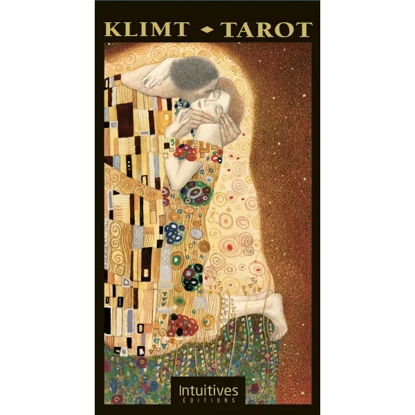 Tarot Doré de Klimt 2 - Tarots Divinatoires |Dans les Yeux de Gaïa - 4 de Couverture
