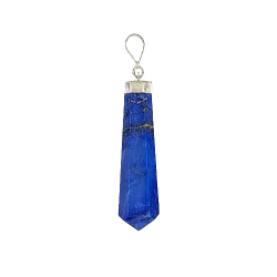 Pendentif en forme de pointe en Lapis-Lazuli - communication | Dans les yeux de Gaïa