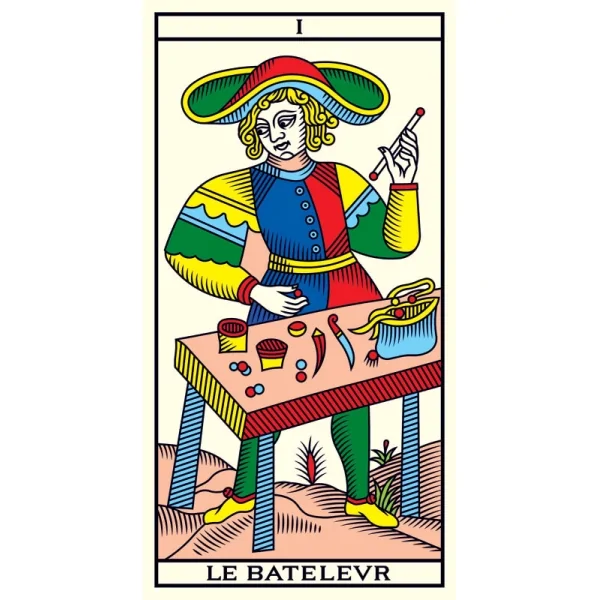 Tarot de Marseille edition millennium - Le batelier| Dans les Yeux de Gaïa