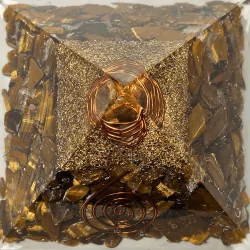 Pyramide Orgonite en Oeil...