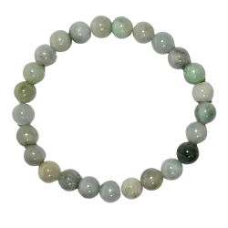 Bracelet en Jade 8mm -2 - Lithothérapie | Dans les yeux de Gaïa