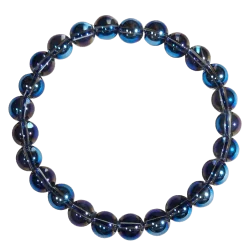 Bracelet Aqua Aura 8mm - Spiritualité | Dans les Yeux de Gaïa