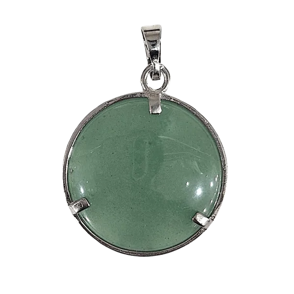 Pendentif métatron Aventurine verte - lithothérapie| Dans les yeux de Gaïa