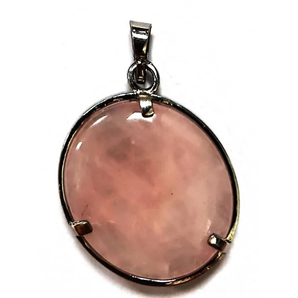 Pendentif metatron quartz rose - ésotérisme| Dans les yeux de Gaïa