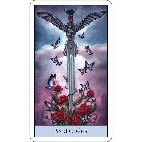 Tarot des Visions Cristallines| divination | Dans les yeux de Gaïa