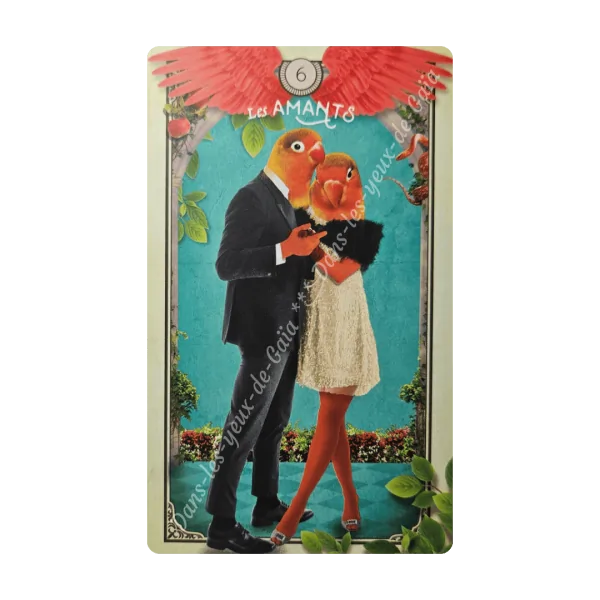 Le Tarot des Créatures Extraordinaires - Chris-Anne - lame de tarot | Dans les Yeux de Gaïa