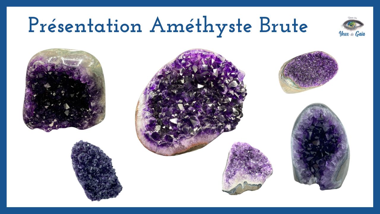 Présentation Améthyste brute (AMB150)
